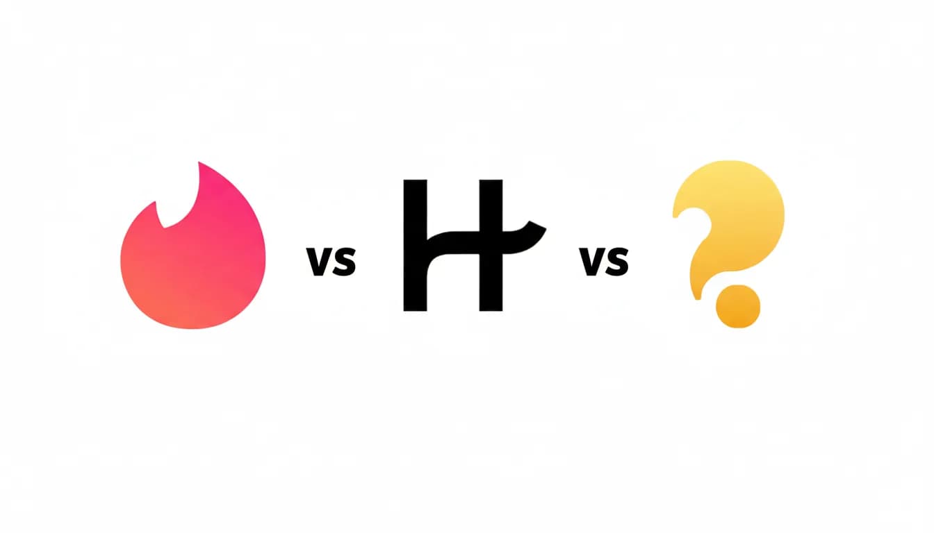Tinder Hinge UnCafé - Quelle appli choisir en 2026 ?