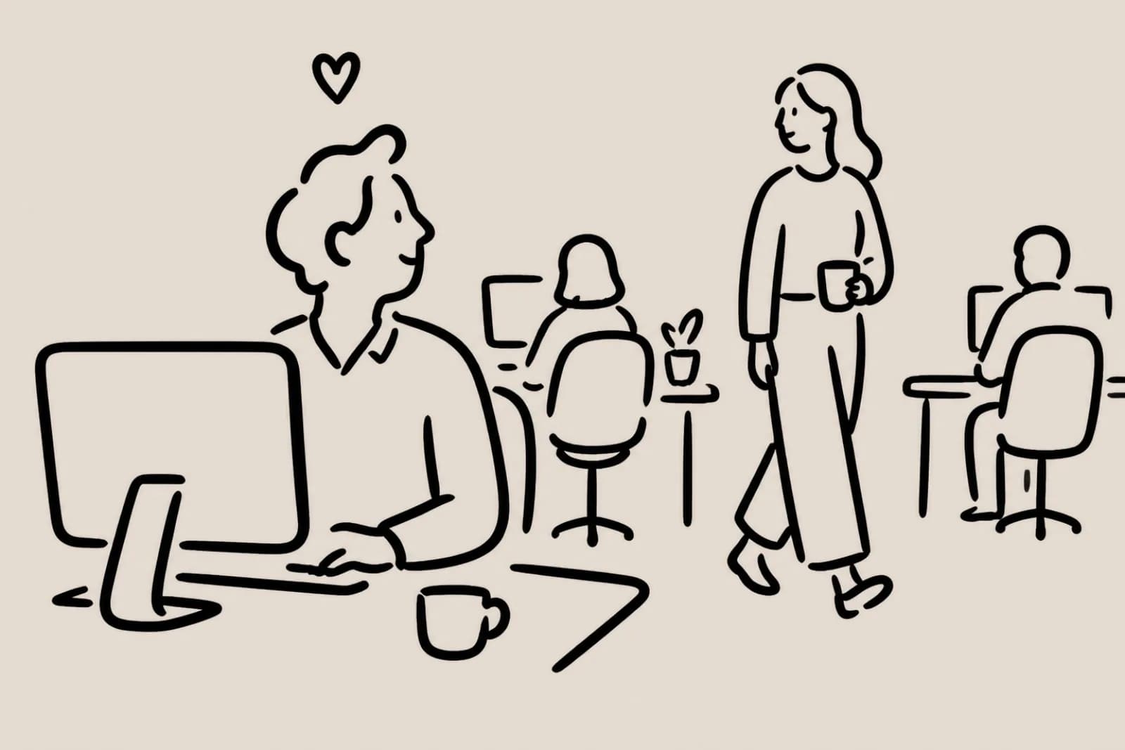 Collègue amoureux : comment reconnaître les signes